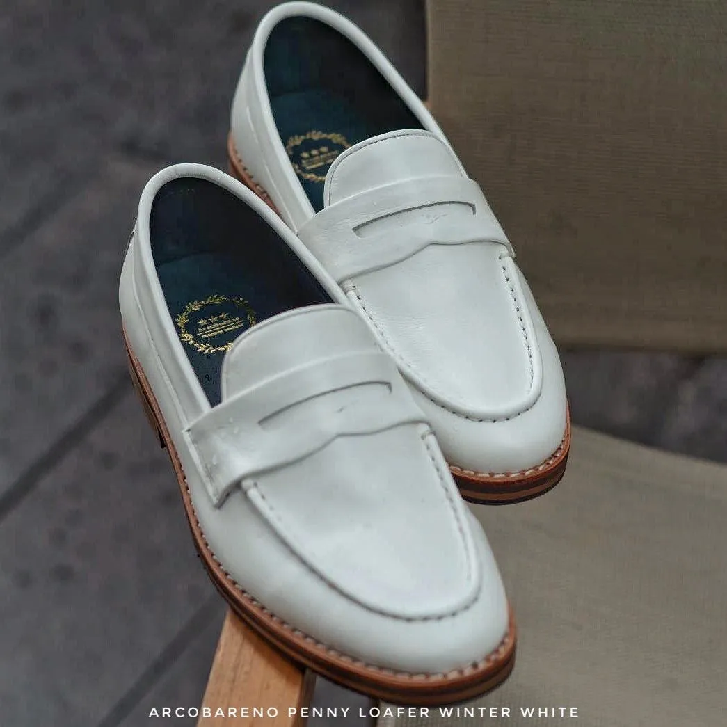 509 Penny Loafer MattWhite