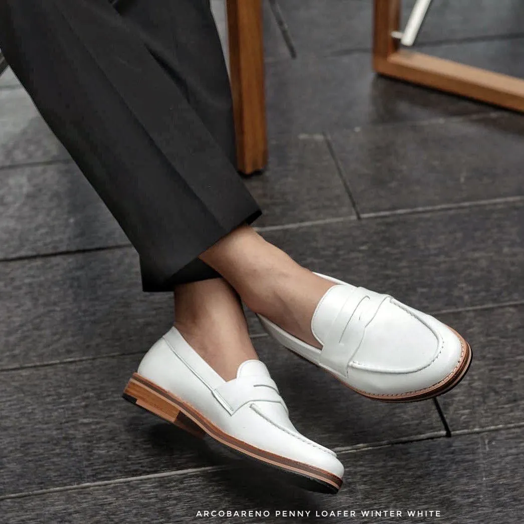 509 Penny Loafer MattWhite