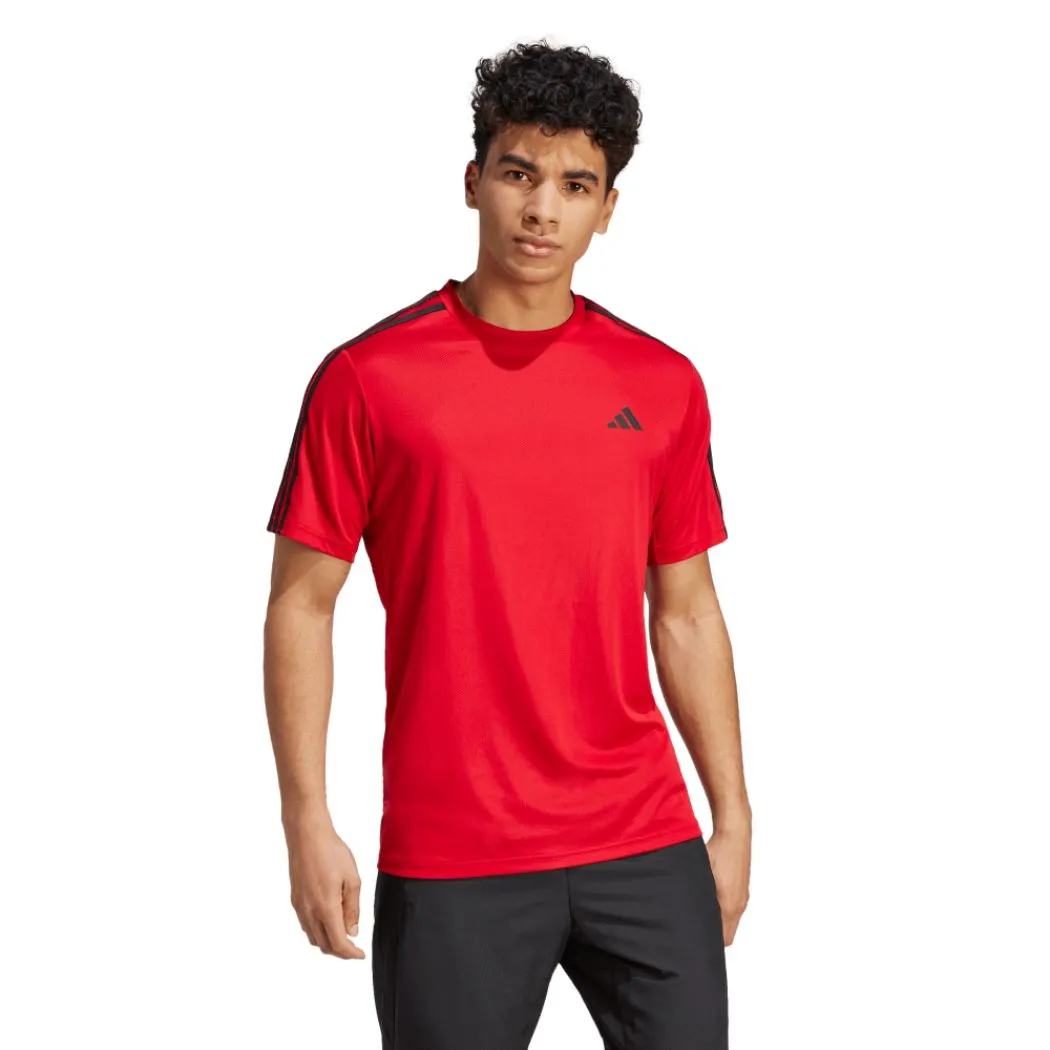 adidas Train Essentials 3 Stripes Training Men's Tee