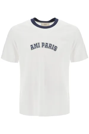 Ami Alexandre Matiussi T-Shirt With Logo Print