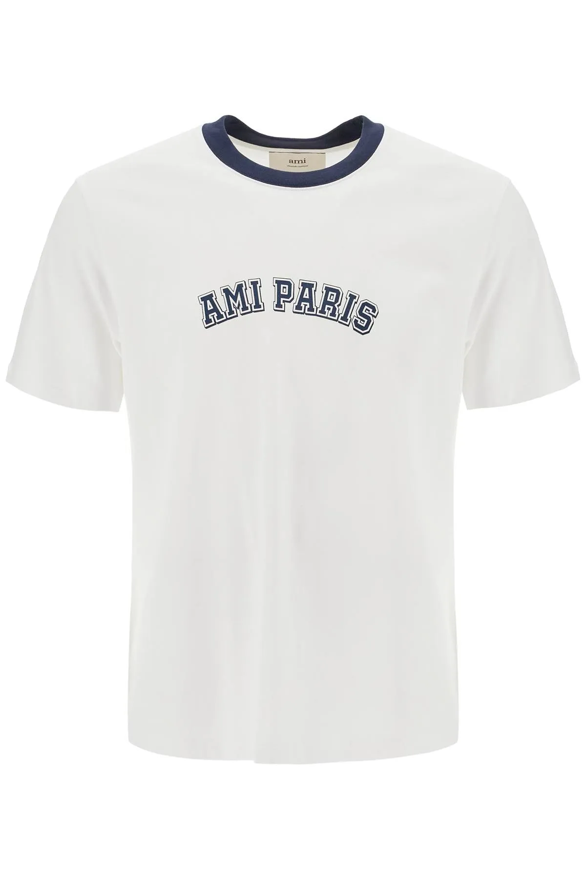 Ami Alexandre Matiussi T-Shirt With Logo Print