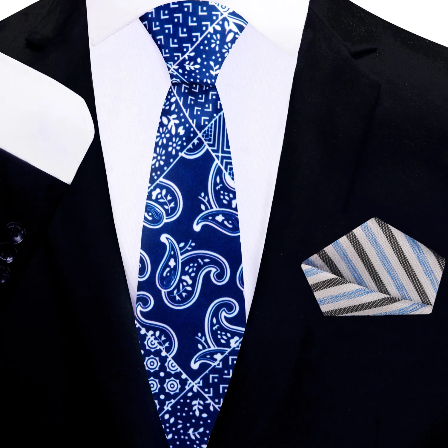 Bandana Patchwork Necktie