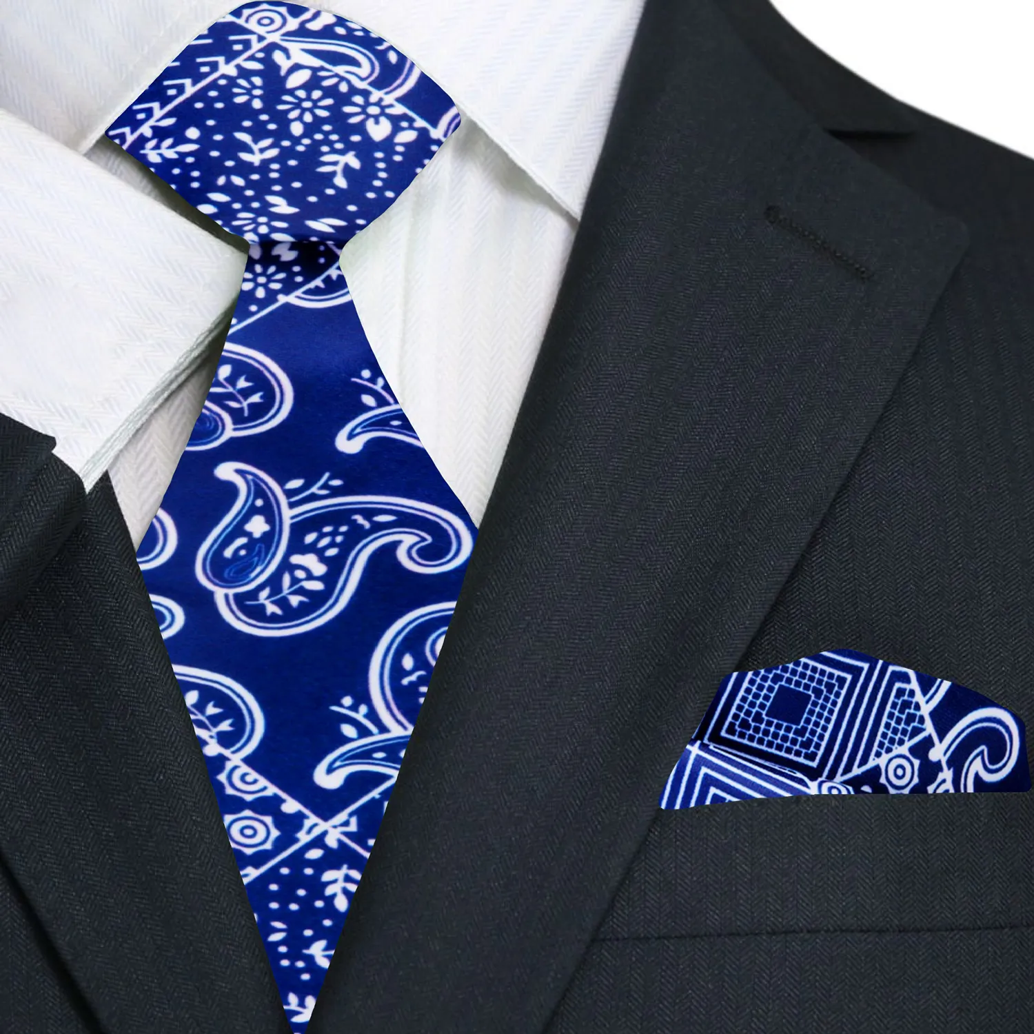 Bandana Patchwork Necktie