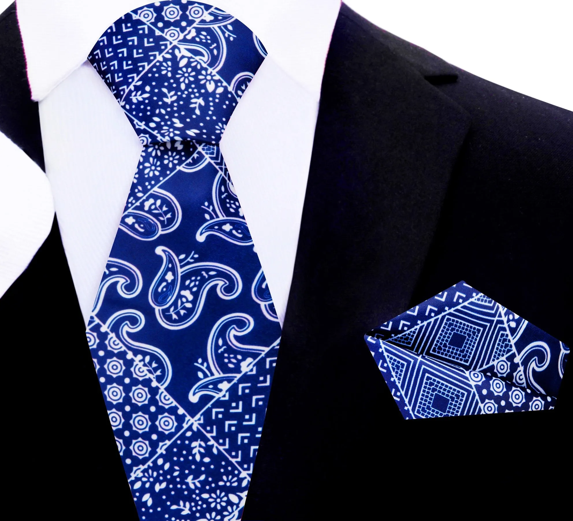 Bandana Patchwork Necktie