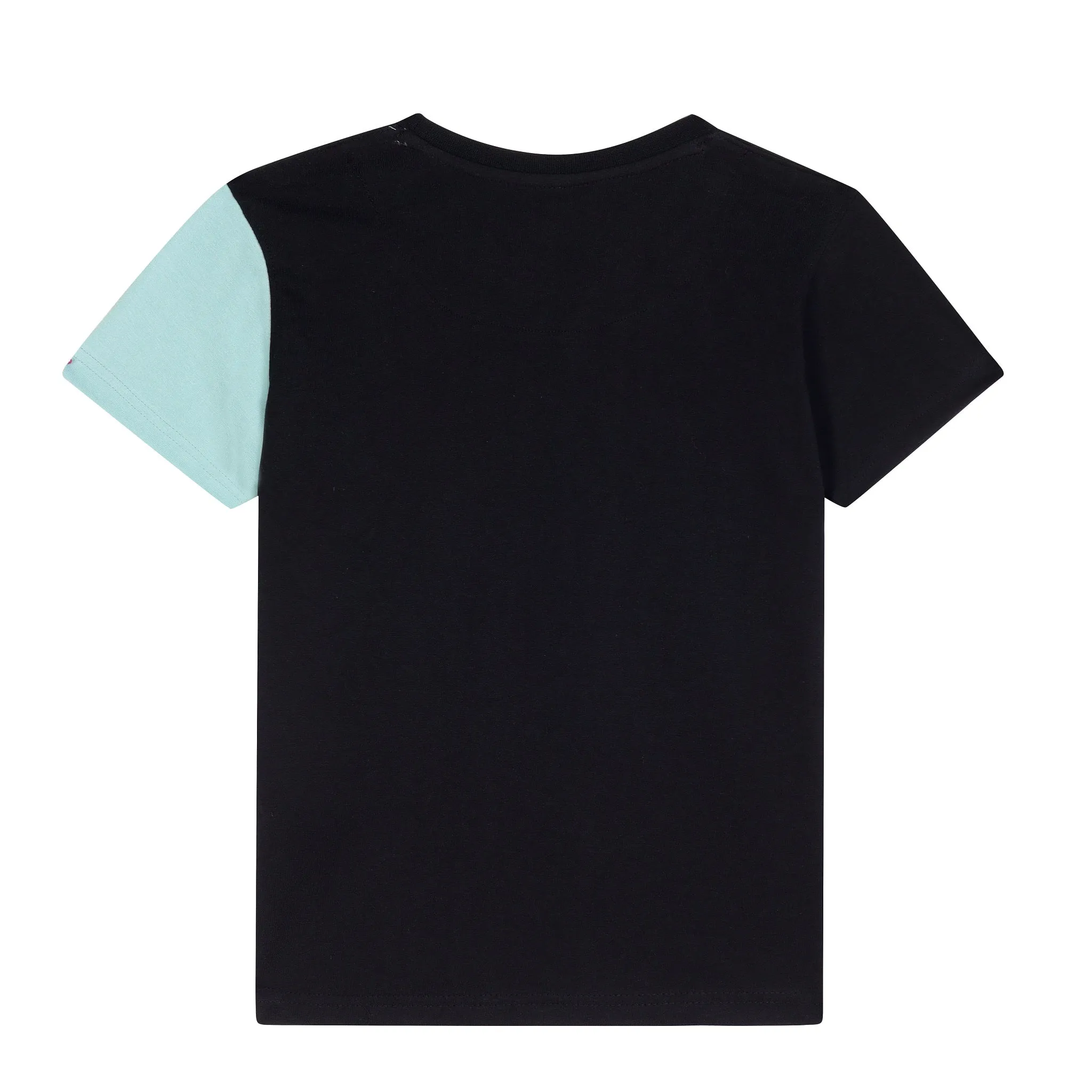 Boys Casual Light teal Half Sleeve  T-Shirt