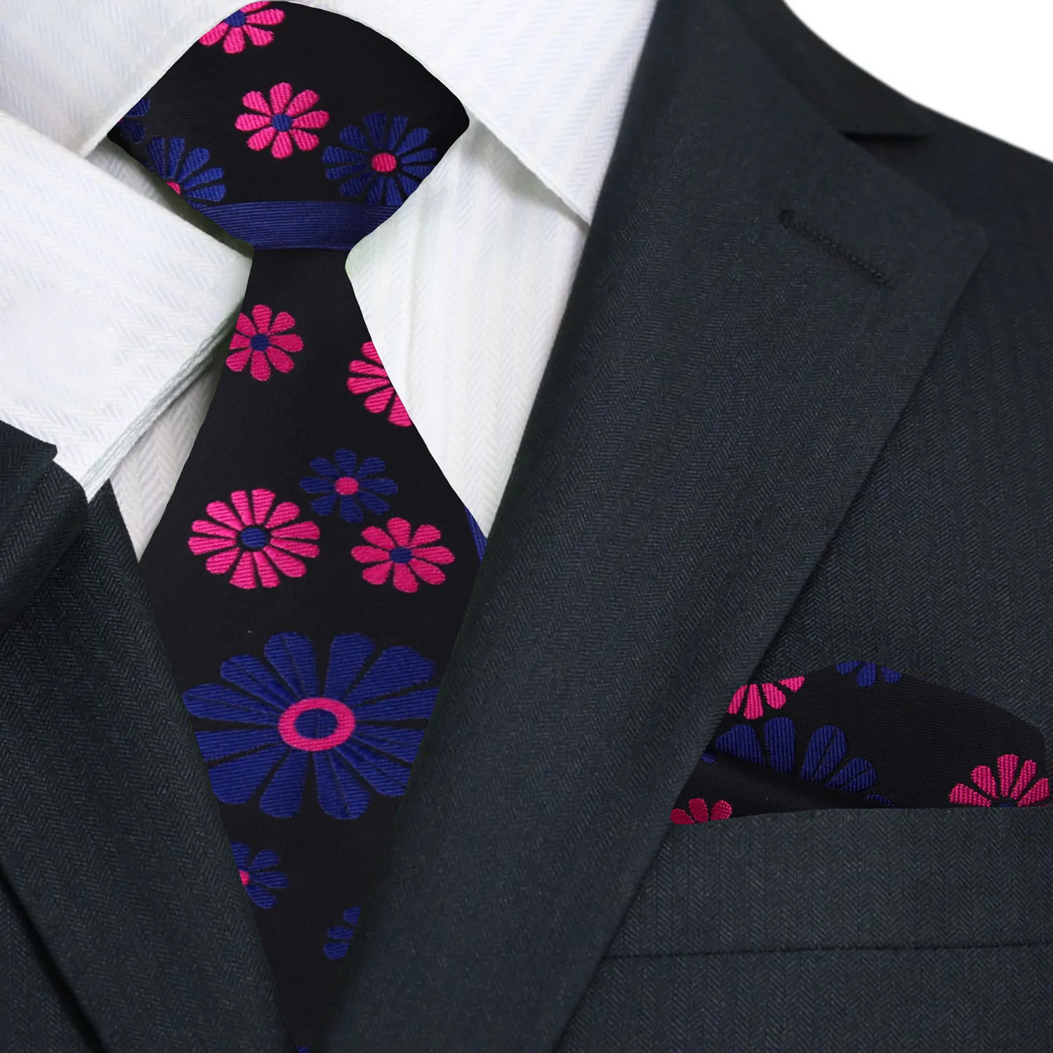 Cactus Flower Necktie