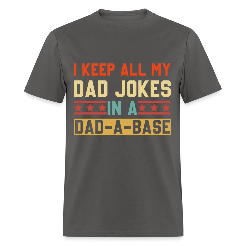 Dad Joke Dad-A-Base T-Shirt (Geek Dad Humor Tee)