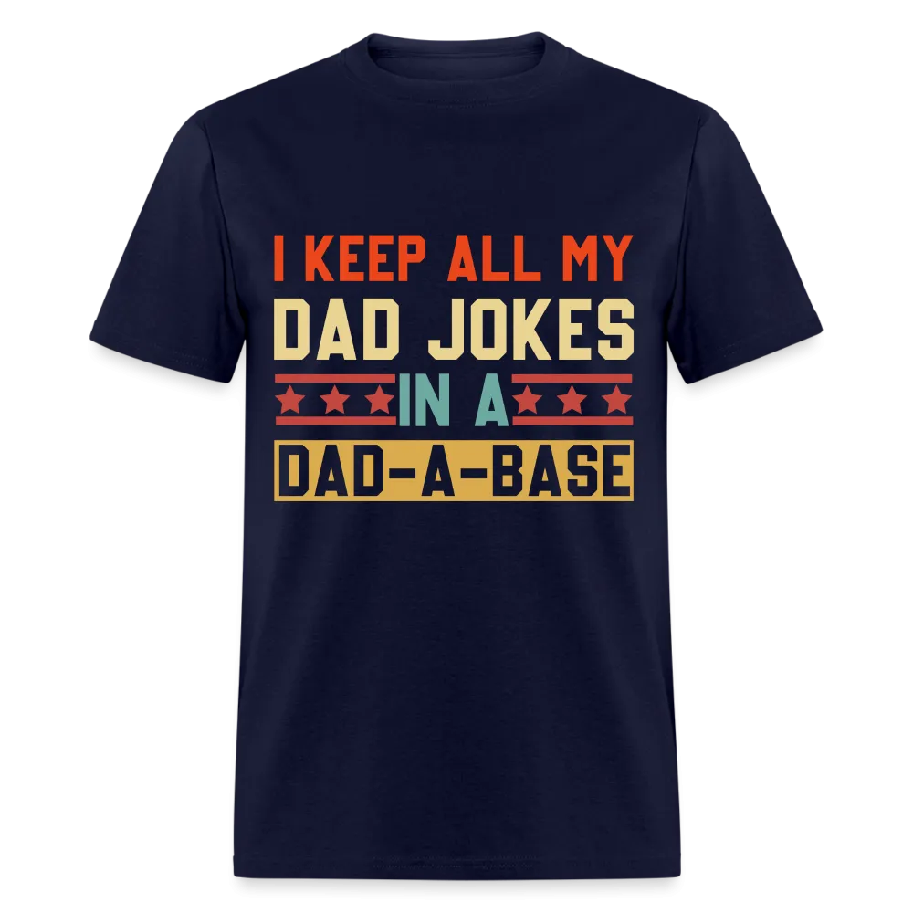 Dad Joke Dad-A-Base T-Shirt (Geek Dad Humor Tee)