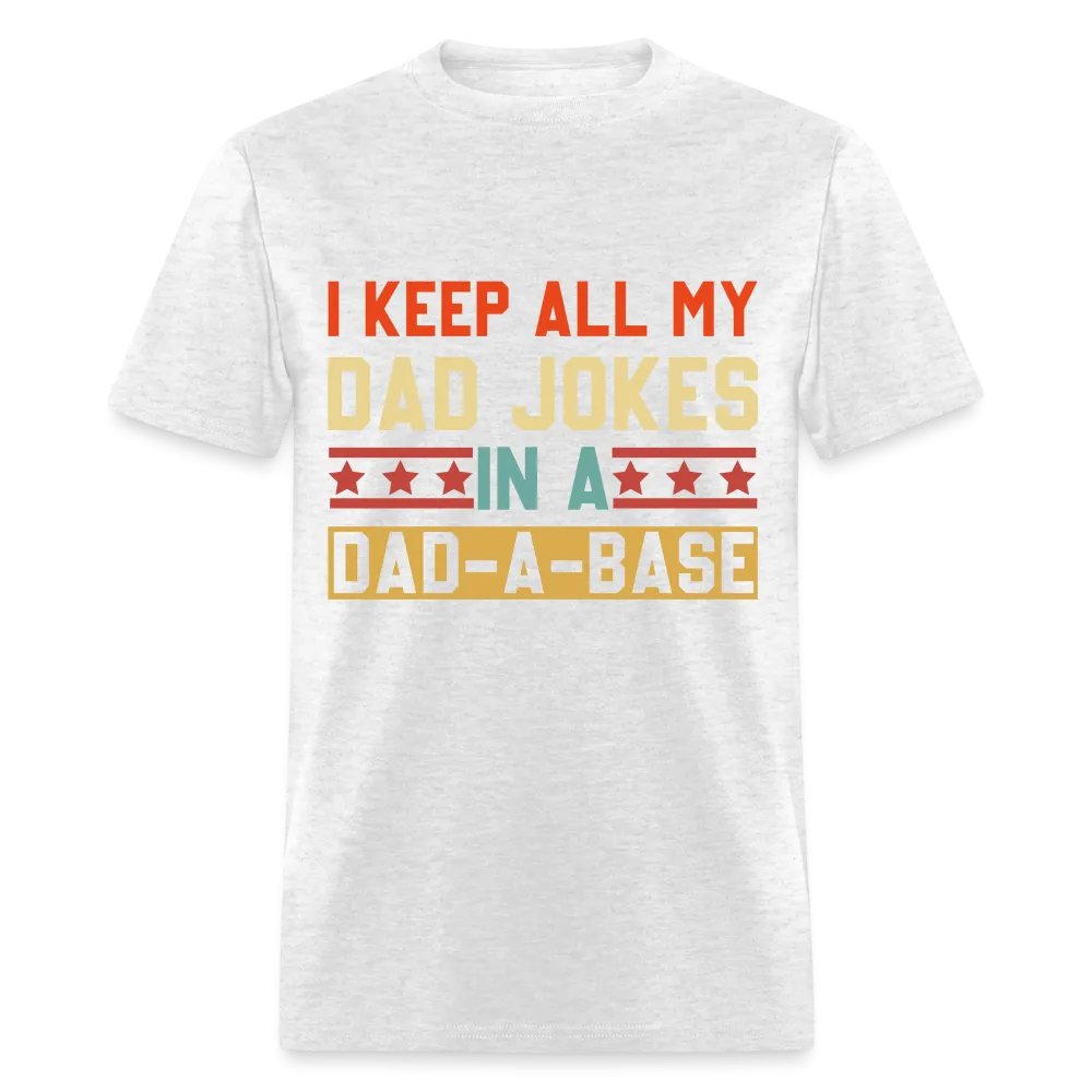 Dad Joke Dad-A-Base T-Shirt (Geek Dad Humor Tee)