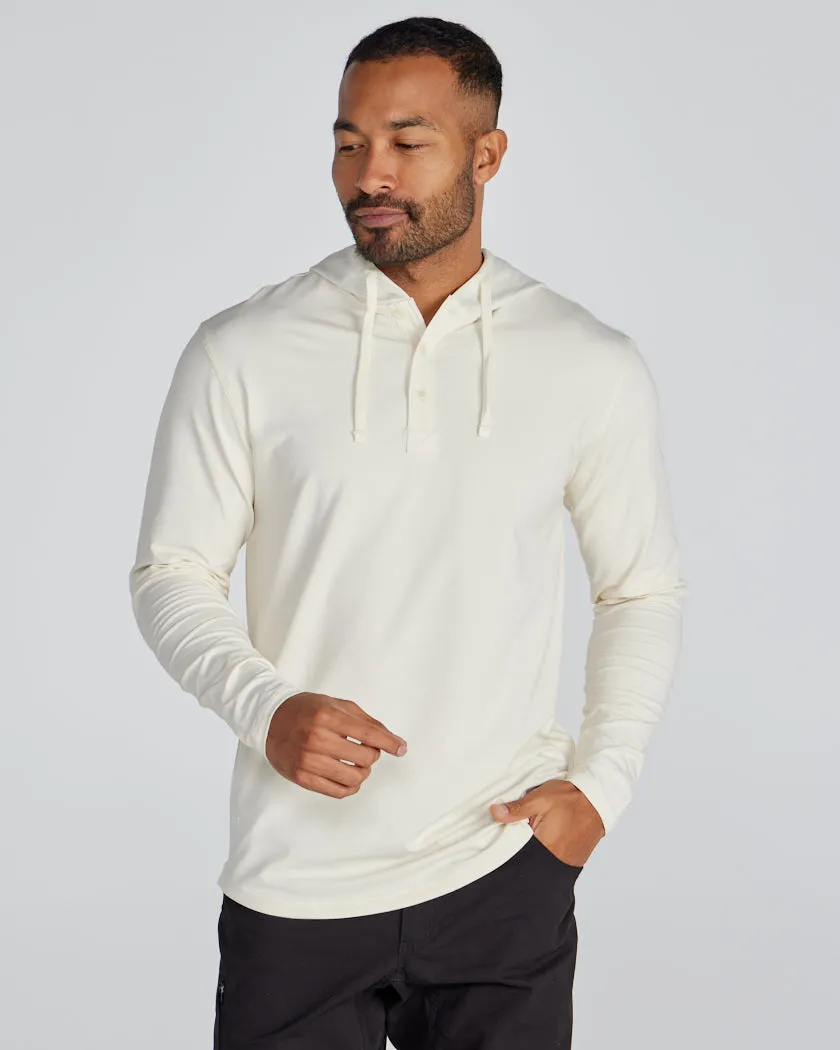 Drop-Cut: LUX Hooded Henley