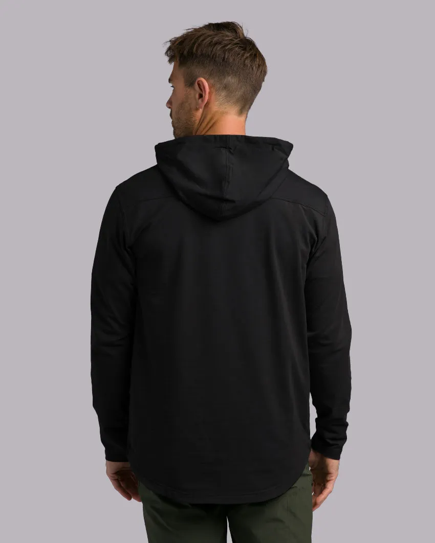 Drop-Cut: LUX Hooded Henley