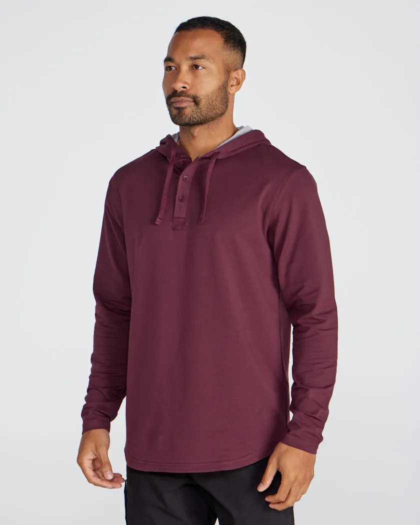 Drop-Cut: LUX Hooded Henley