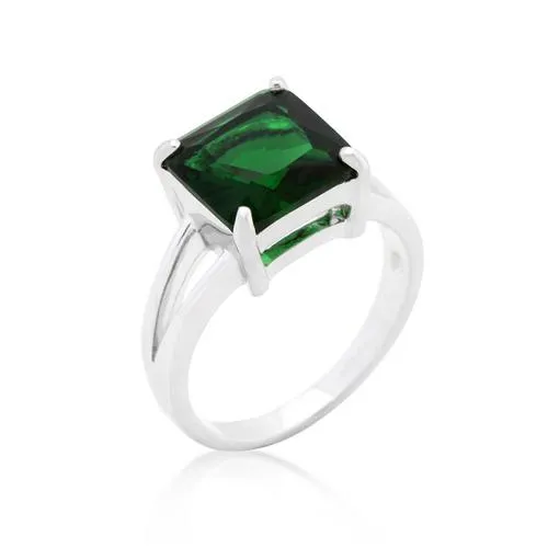 Emerald Gypsy Ring