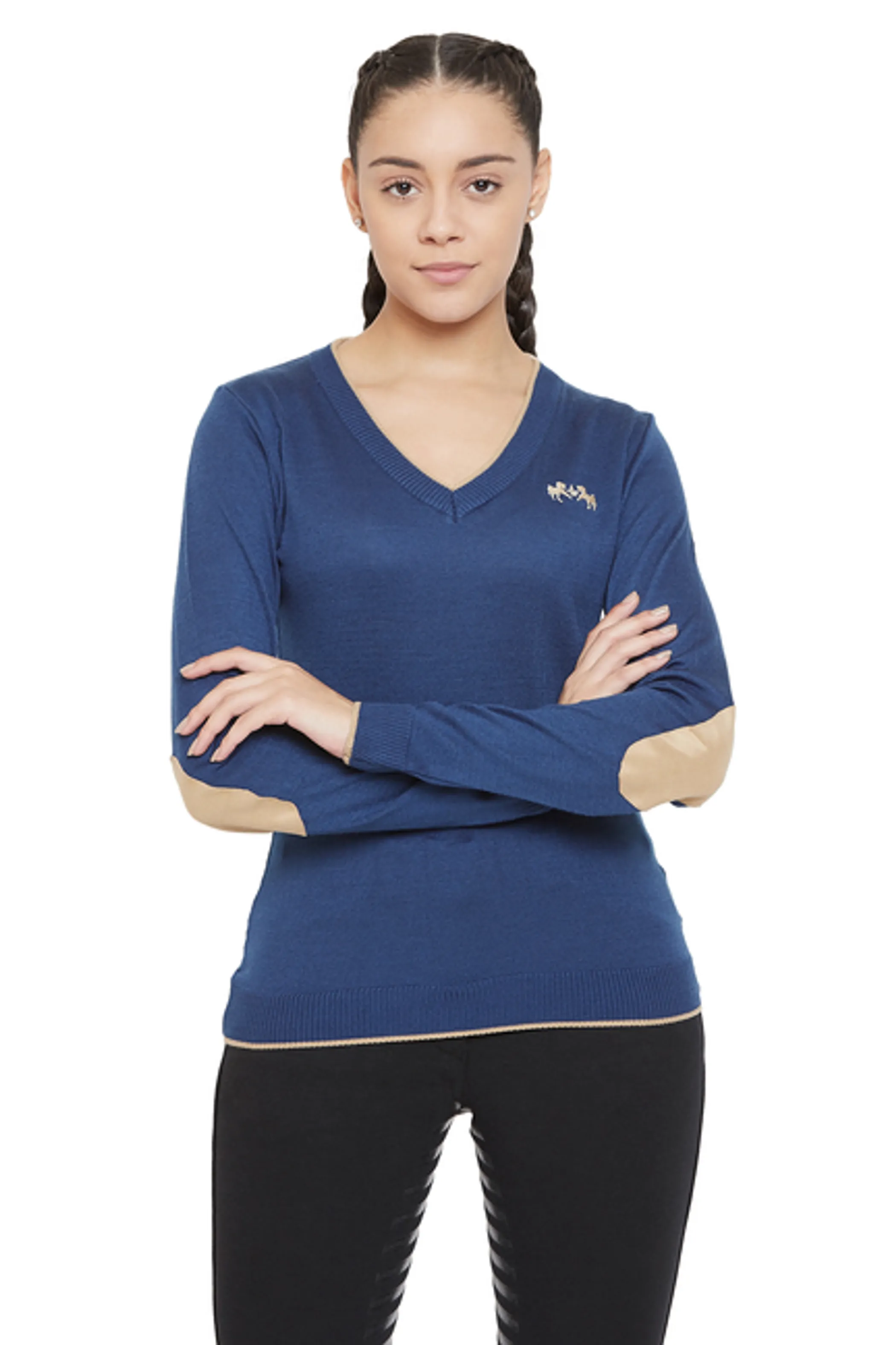 Equine Couture Ladies Morgan V-Neck Sweater