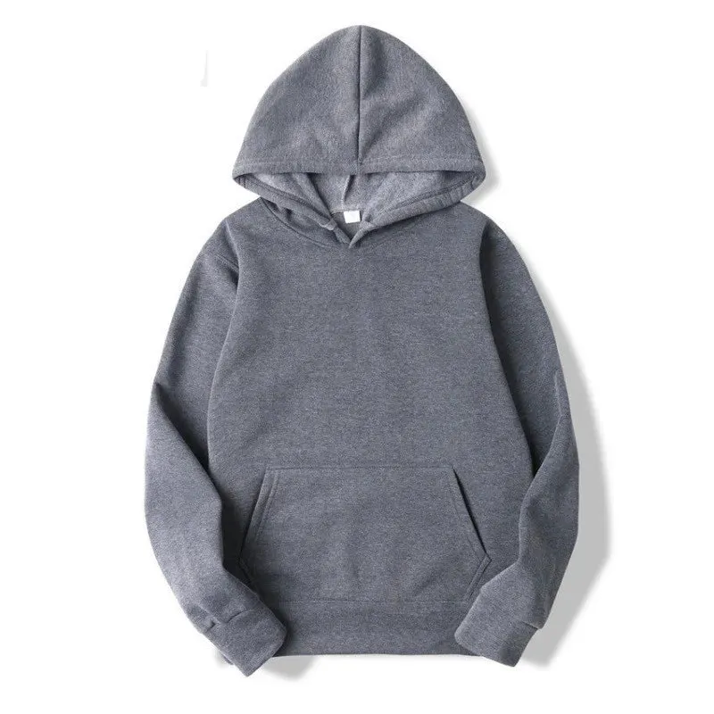 Fashion Brand Men's Hoodies New Spring Autumn Casual Sweatshirts Men/Women Tops Candy Solid Color Sweatshirt