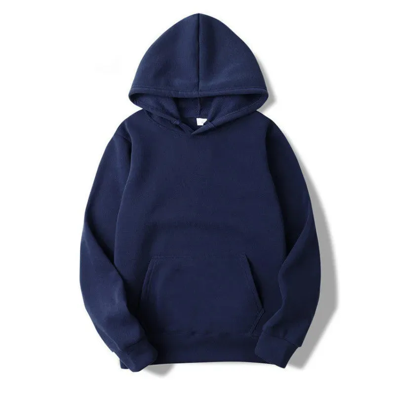 Fashion Brand Men's Hoodies New Spring Autumn Casual Sweatshirts Men/Women Tops Candy Solid Color Sweatshirt