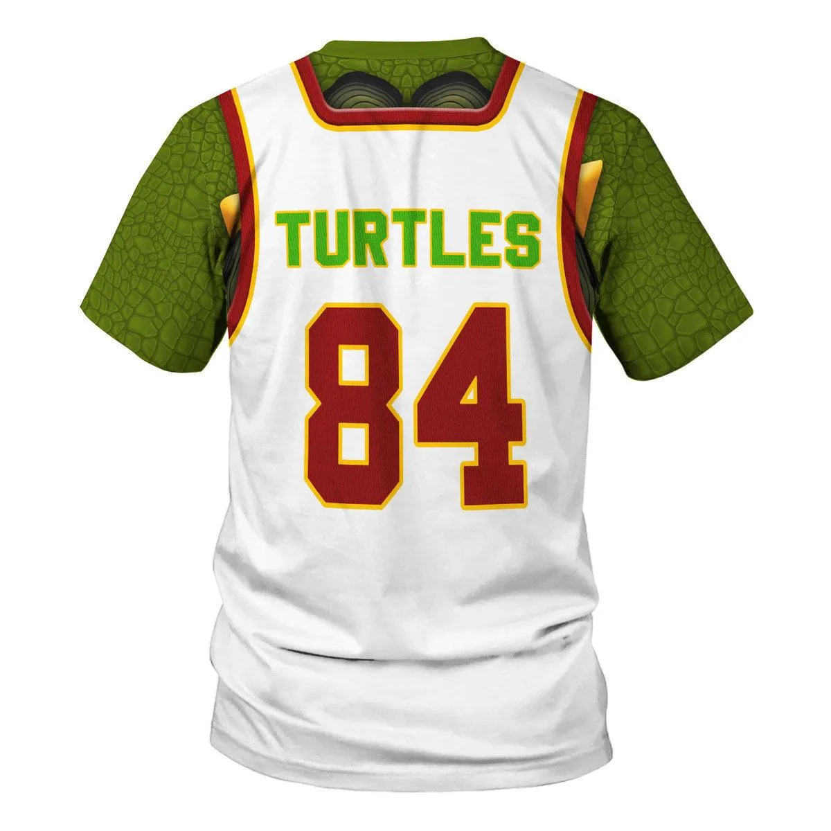 Gearhomie Customizable Name & Number TMNT Costume Hoodies, Sweatshirts, T-Shirts, and Sweatpants by Gearhomie