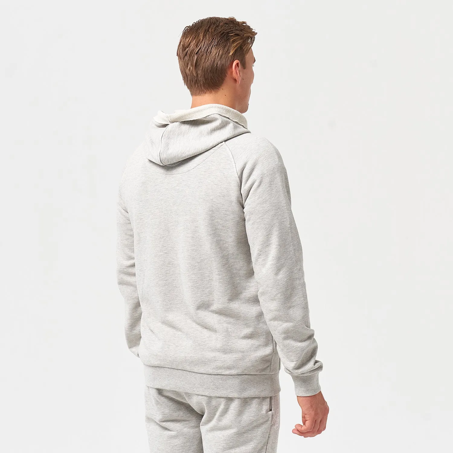 Golden Era Hoodie - Light Grey Marl