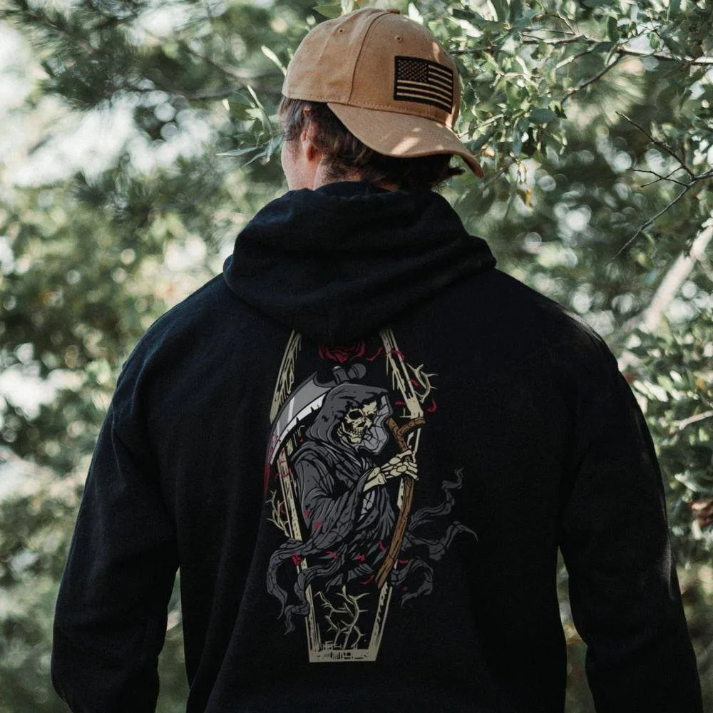 Grim Reaper Hoodie - Black