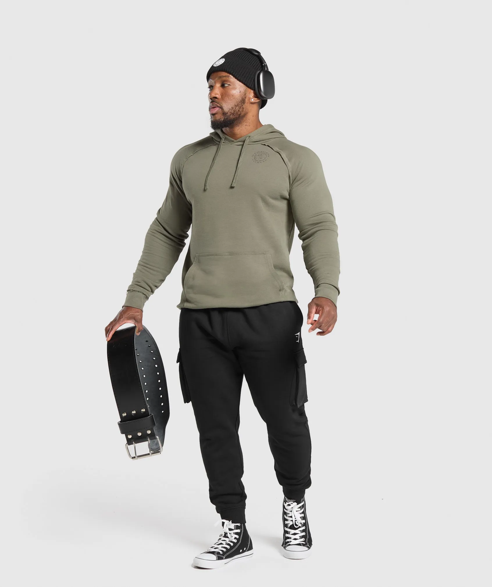 Gymshark Legacy Hoodie - Base Green