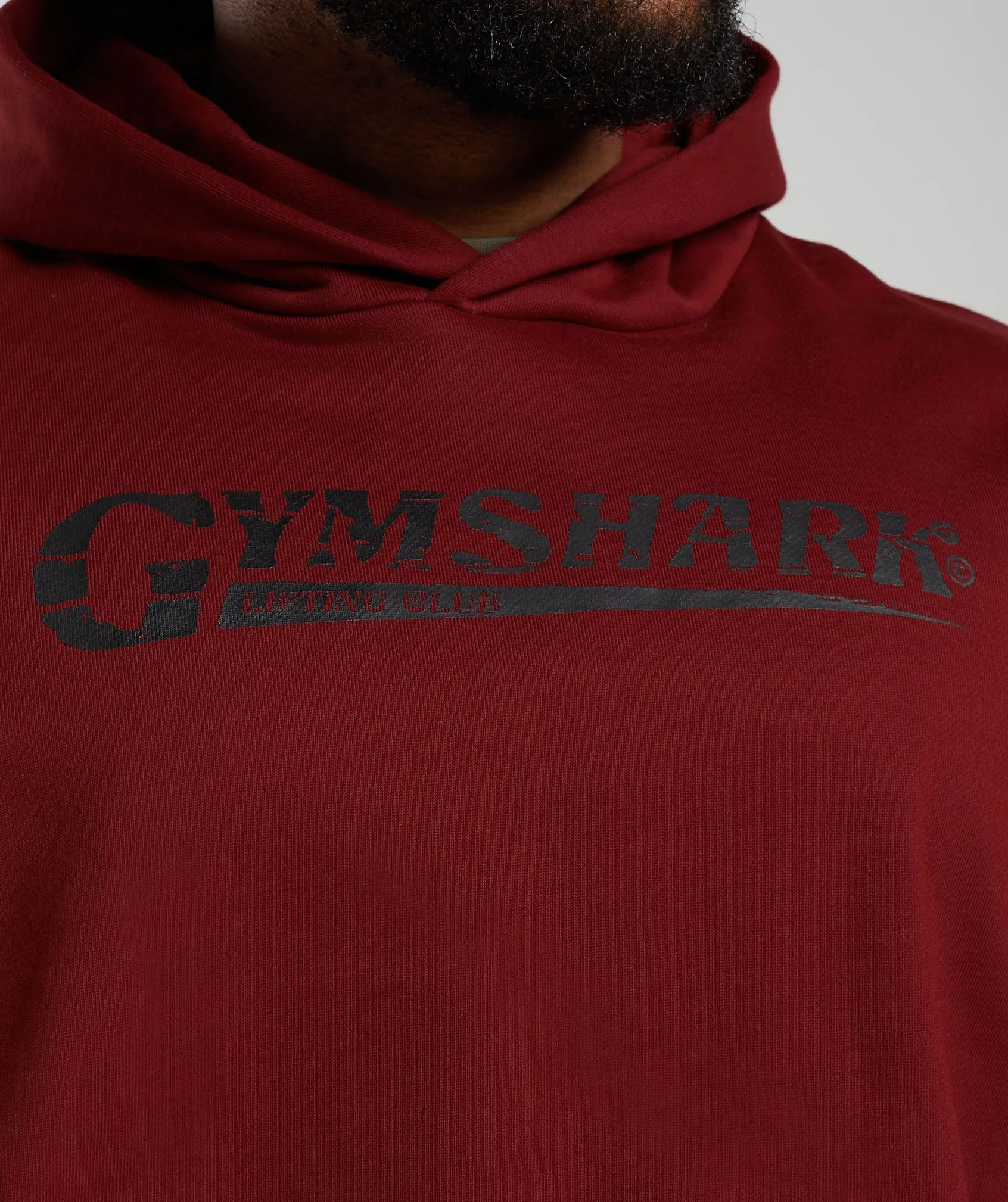 Gymshark Pump Cover Hoodie - Spiced Red