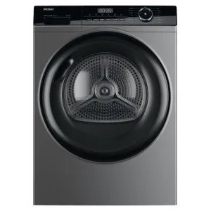 Haier I-Pro Series 3 9KG Freestanding Heat Pump Tumble Dryer - Antracite | HD90-A2939R-UK