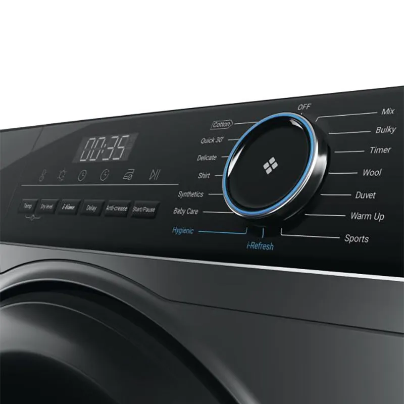 Haier I-Pro Series 3 9KG Freestanding Heat Pump Tumble Dryer - Antracite | HD90-A2939R-UK