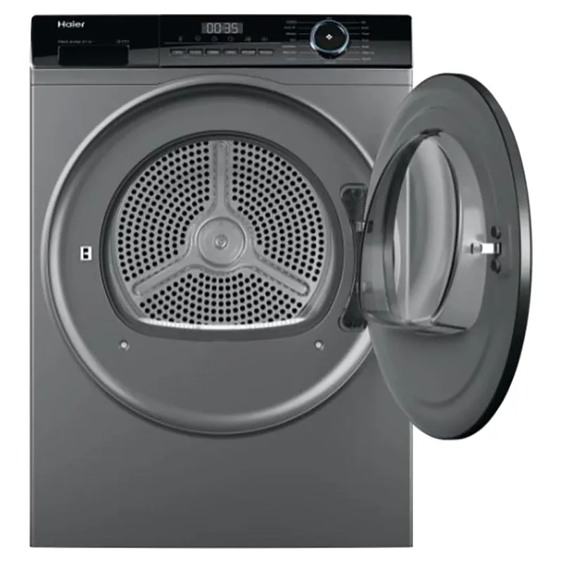 Haier I-Pro Series 3 9KG Freestanding Heat Pump Tumble Dryer - Antracite | HD90-A2939R-UK