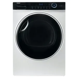 Haier I-Pro Series 7 9KG Freestanding Heat Pump Tumble Dryer - White | HD90-A2979N-UK