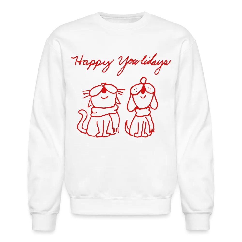 Happy Yowlidays Crewneck Sweatshirt