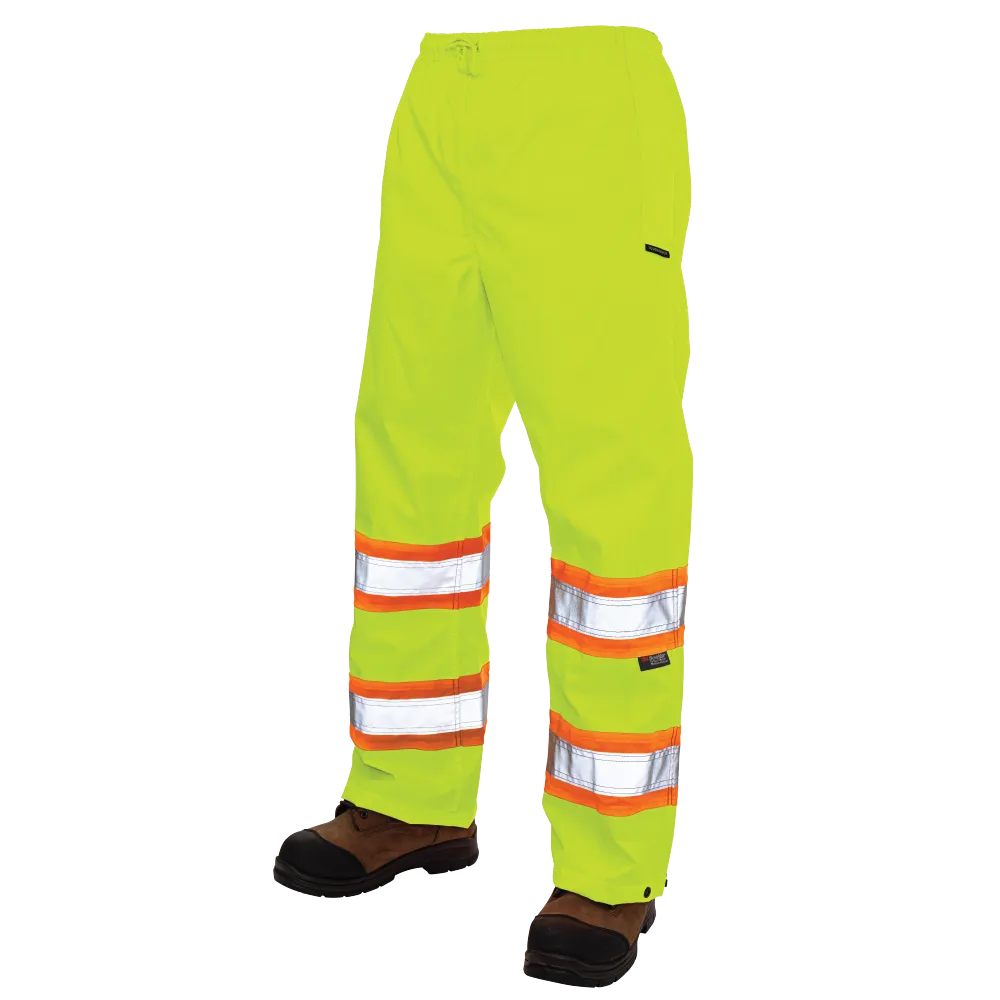 Hi-Vis Ripstop Safety Rain Pant by Tough Duck - Style S374