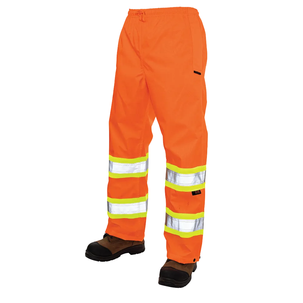 Hi-Vis Ripstop Safety Rain Pant by Tough Duck - Style S374