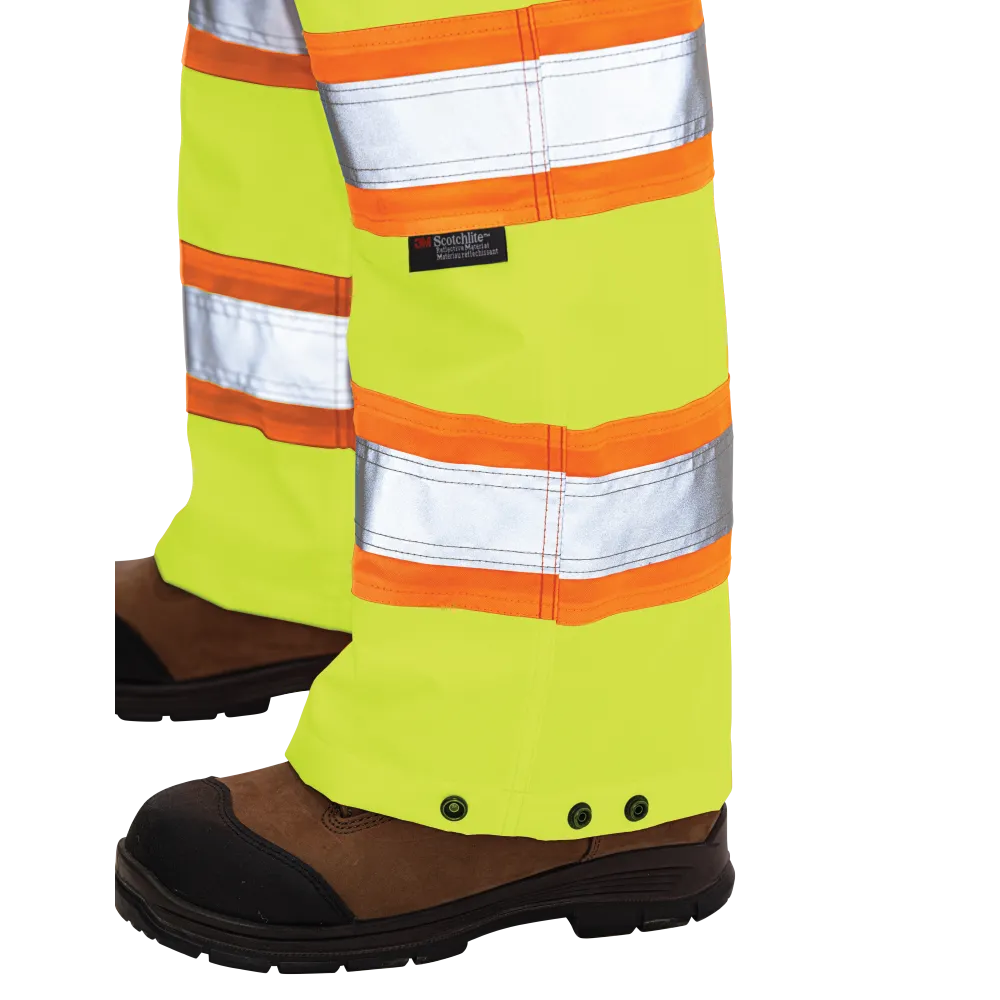 Hi-Vis Ripstop Safety Rain Pant by Tough Duck - Style S374