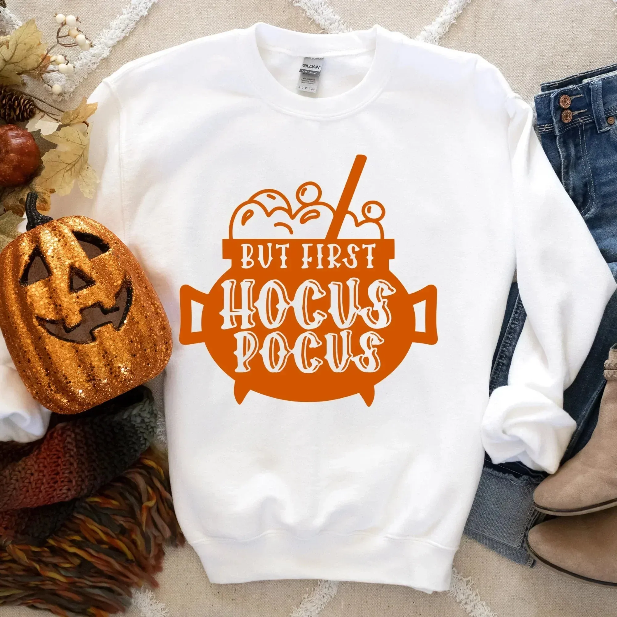 Hocus Pocus Shirt, Halloween Sweater, Halloween Crewneck, Halloween Party, Horror Movie, Horror Shirt, Funny Halloween, Girls Halloween Tee