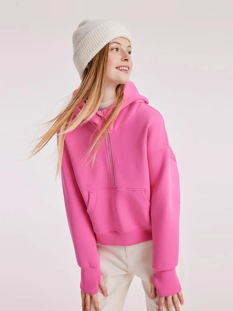 Hooded Air Layer Sweatshirt