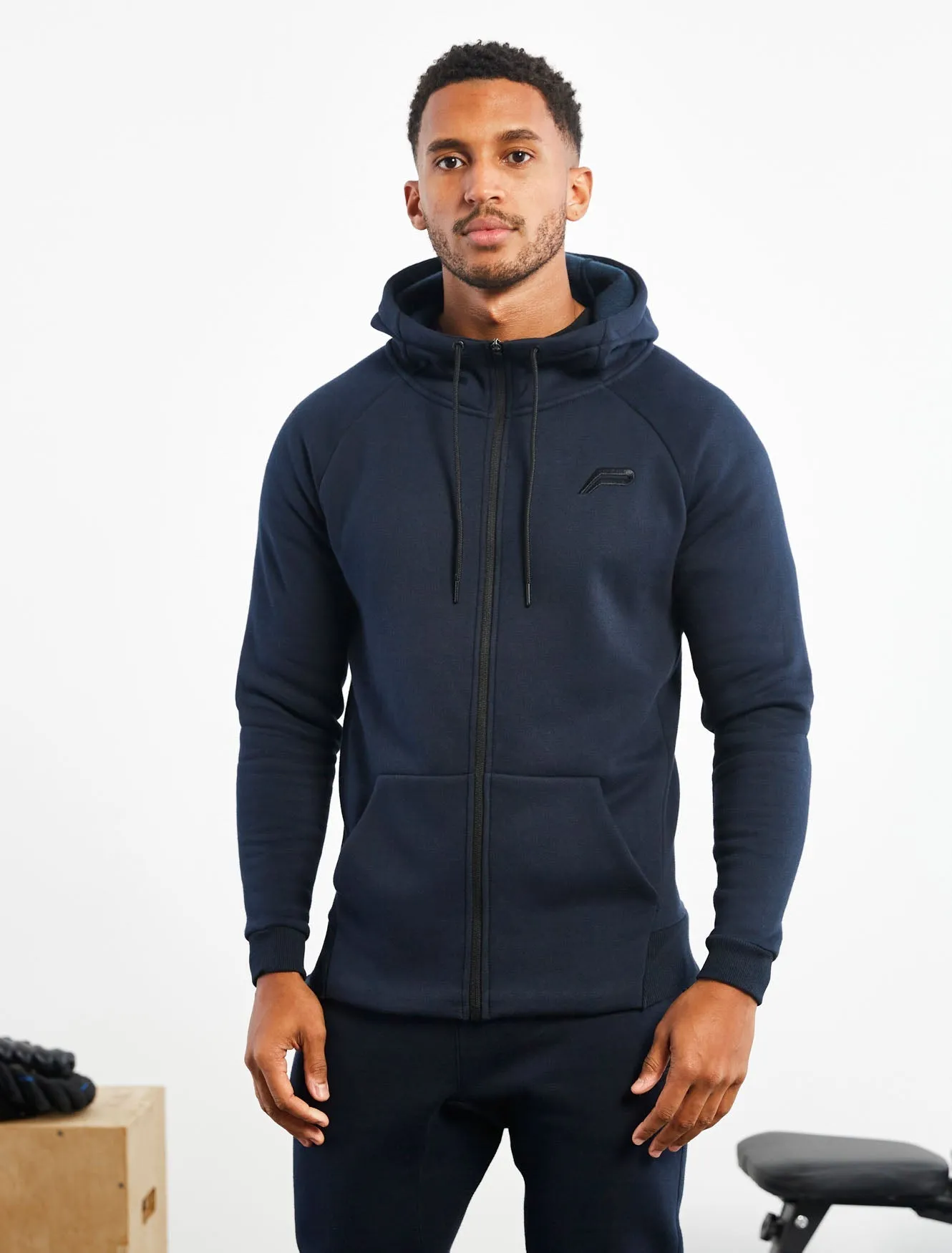 Icon Tapered Jacket - Dark Navy