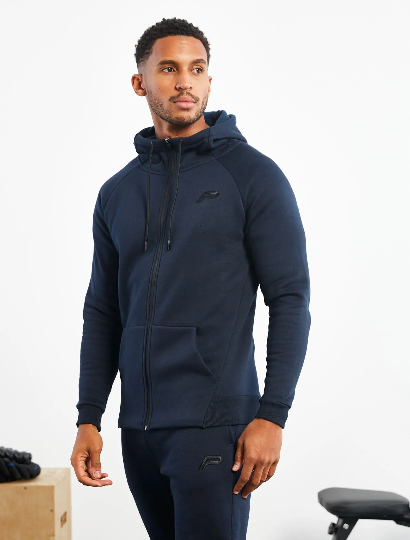 Icon Tapered Jacket - Dark Navy