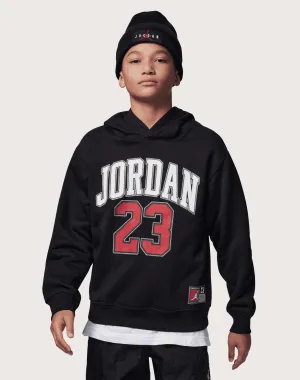 Jordan Jersey Pullover Hoodie Grade-School