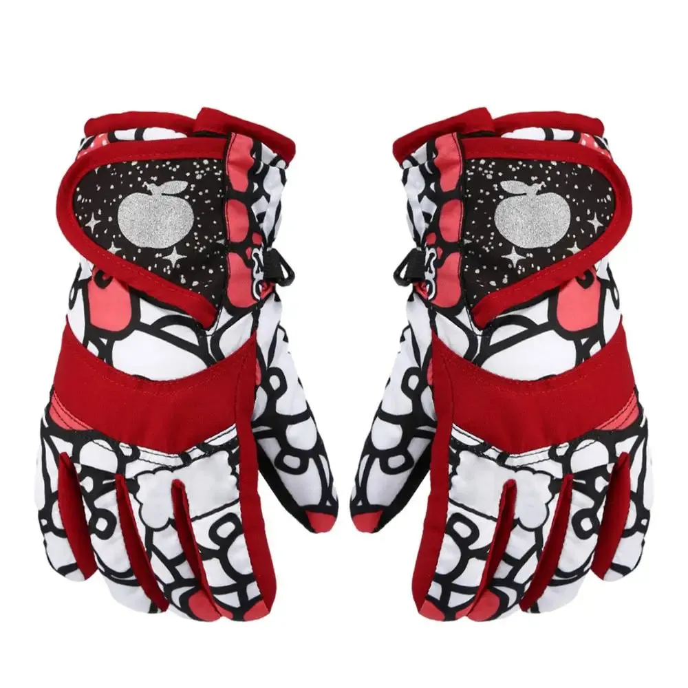 KAEDOWER Warm Ski Snowboard Gloves - Kid's