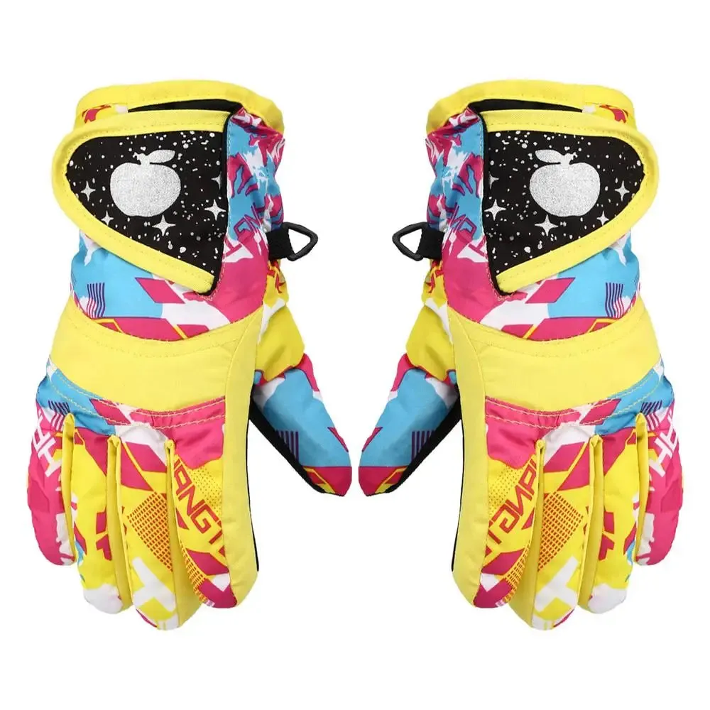 KAEDOWER Warm Ski Snowboard Gloves - Kid's