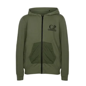 Kids CP Company Logo Goggle Hoodie