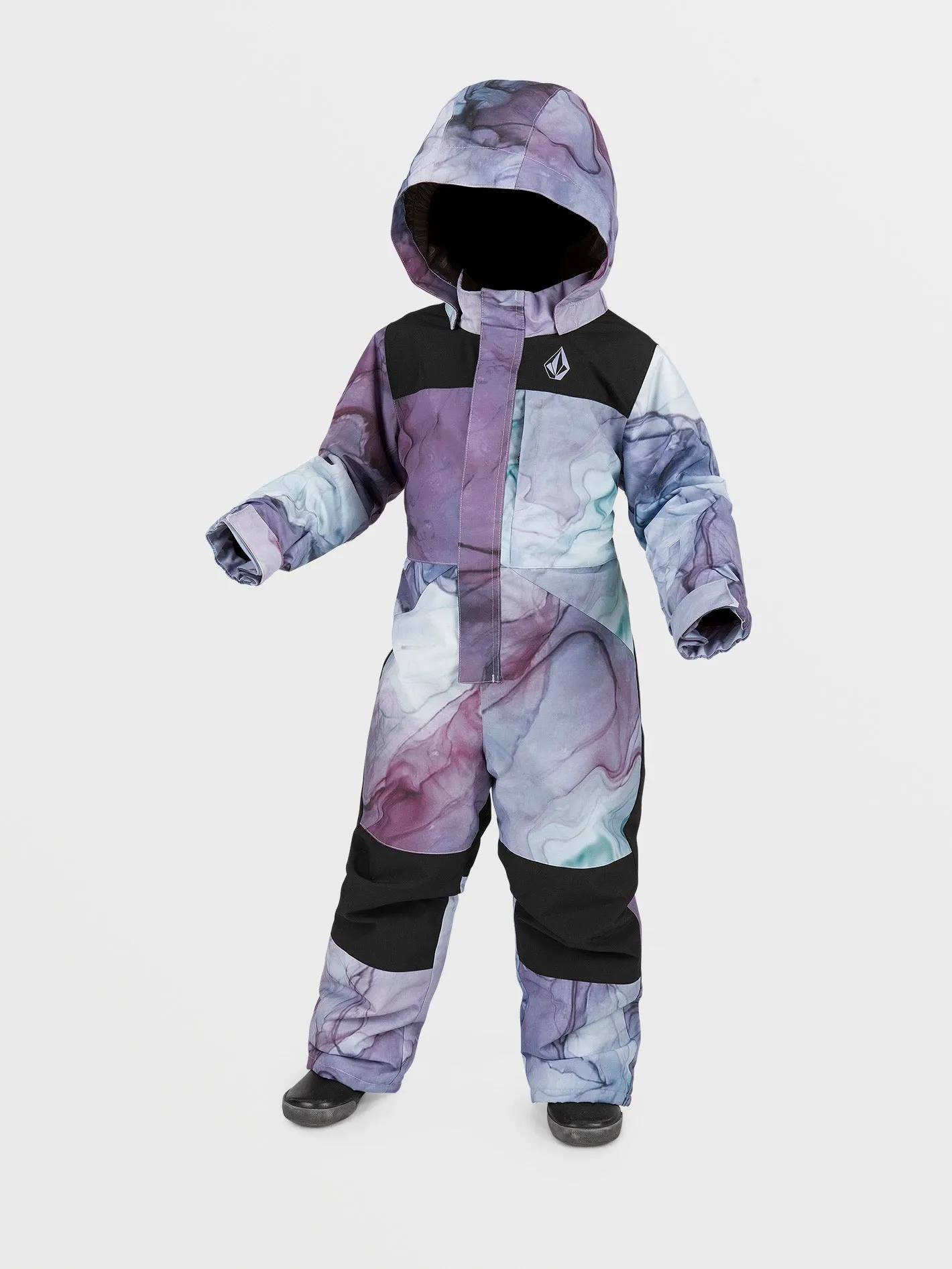 Kids Volcom Toddler Onesie - Glacier Ink