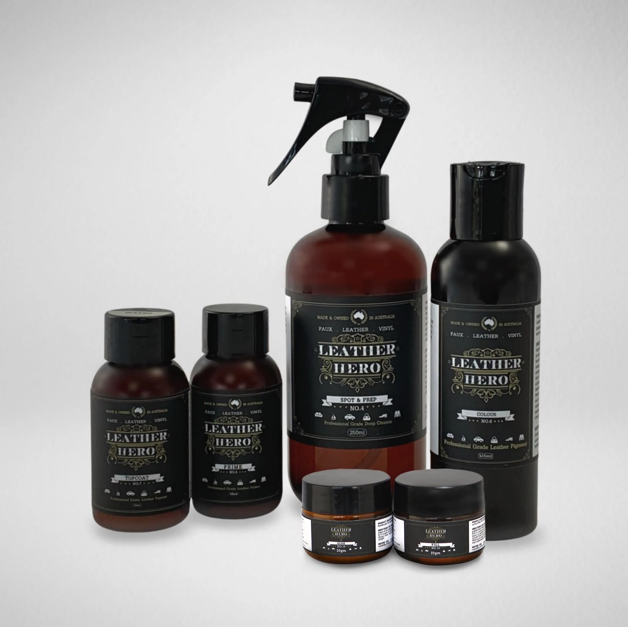 Leather Repair & Recolour Kit - Black