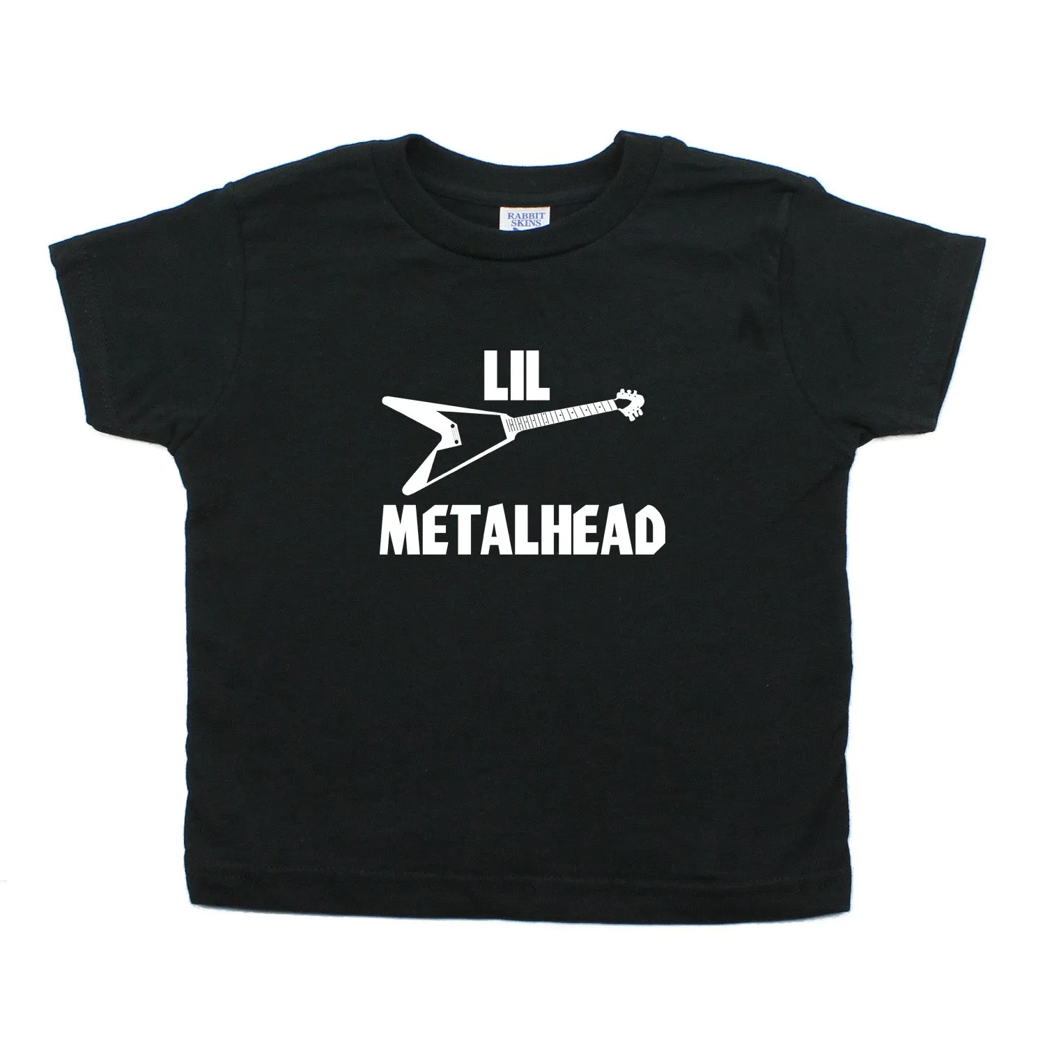 Lil Metalhead Unisex Toddler Short Sleeve T-Shirt