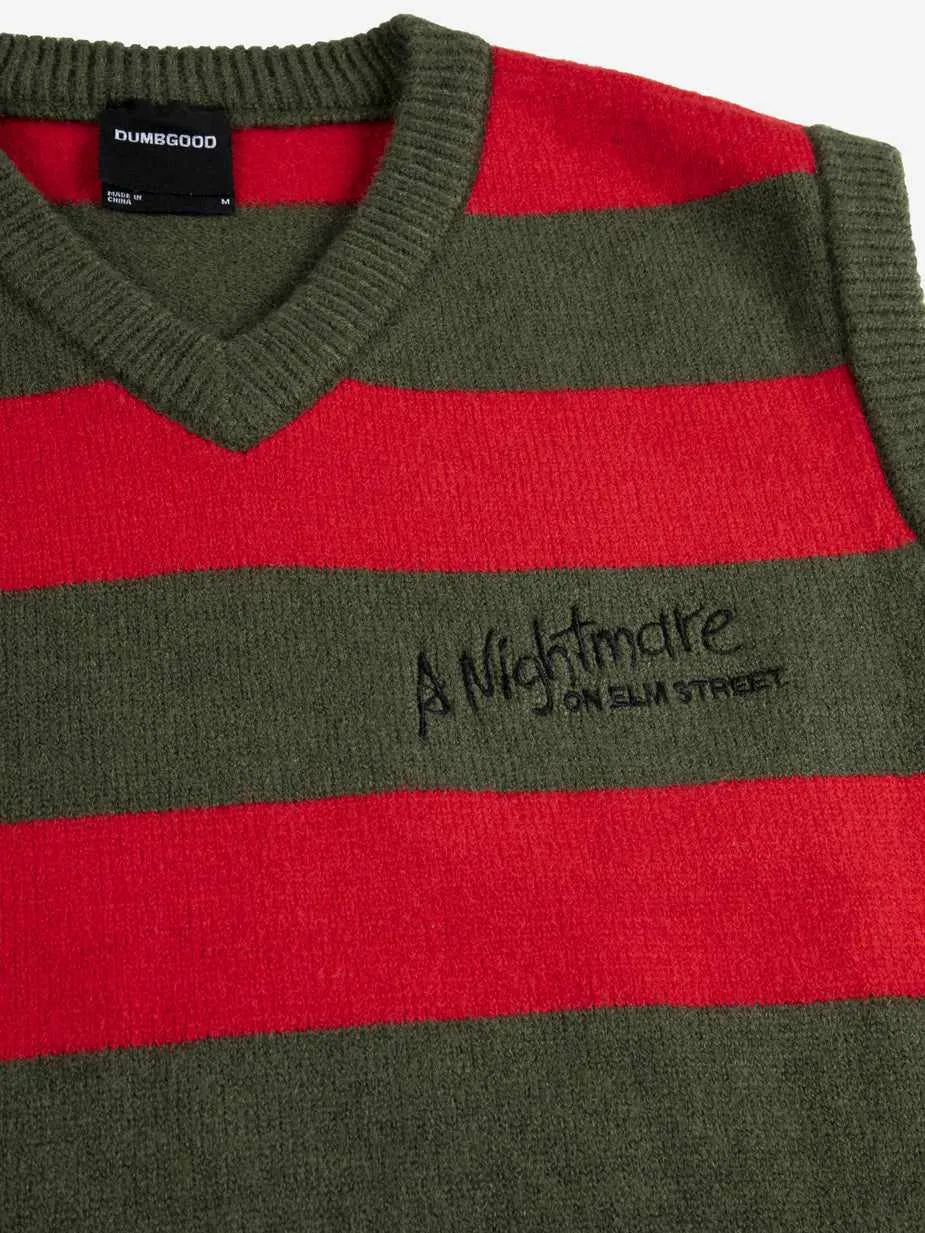 Logo Striped Sweater Vest