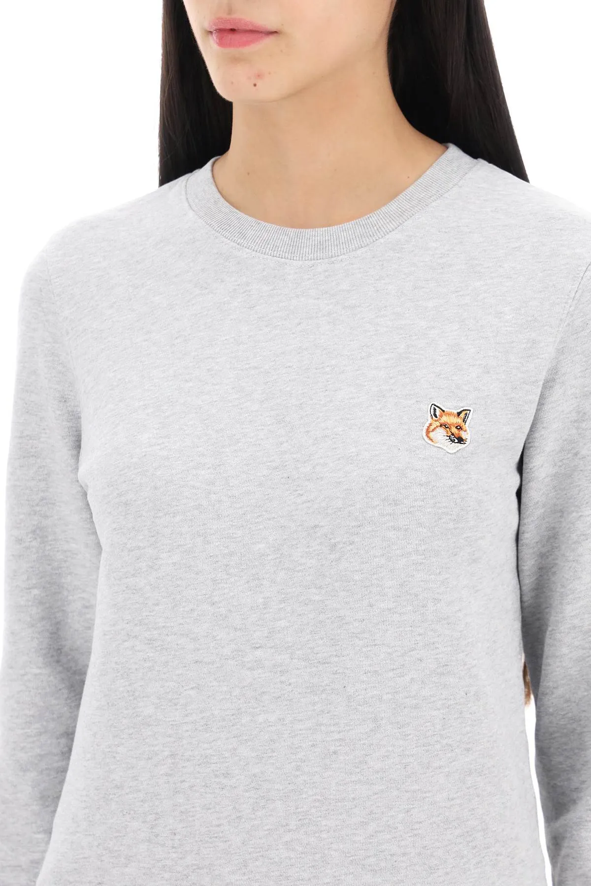 Maison Kitsune Fox Head Regular Fit Sweatshirt