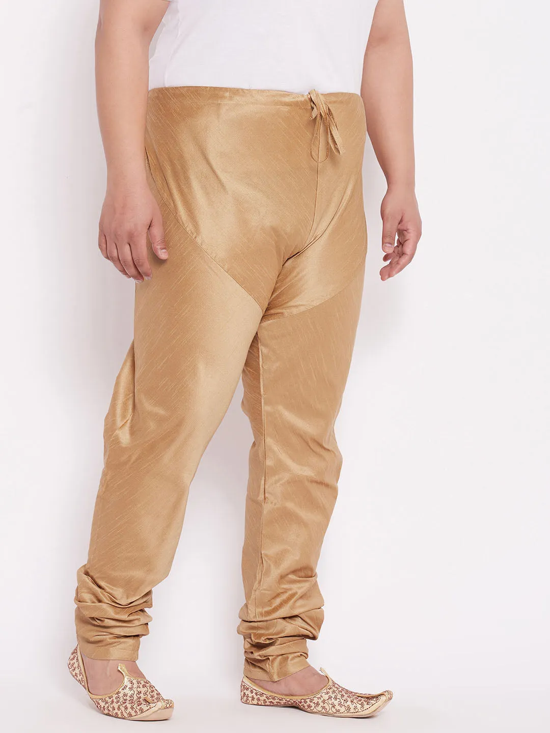 Men's Rose Gold Cotton Silk Pyjama