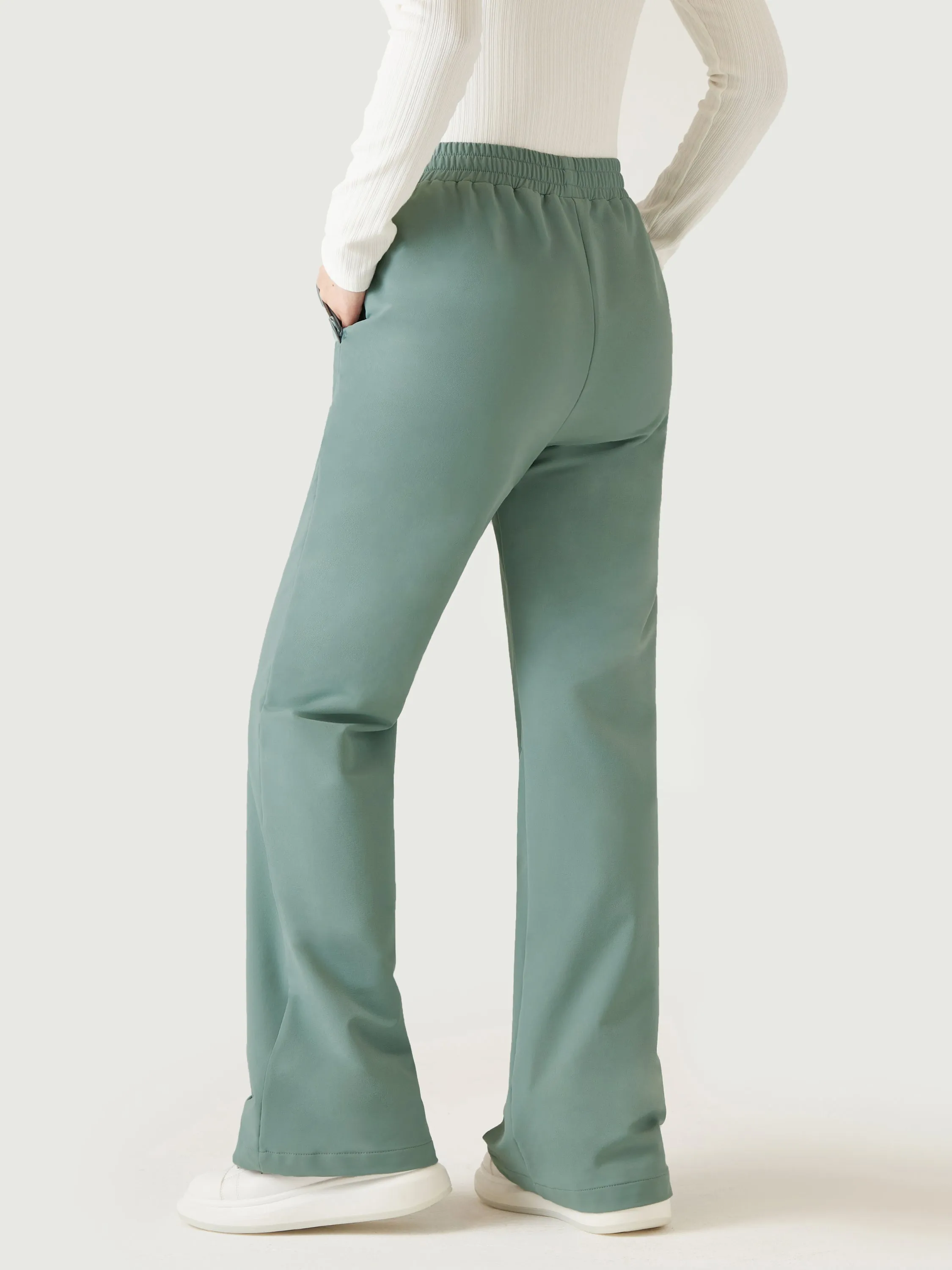 Mid-Rise Waterproof Fleece Lined Pant