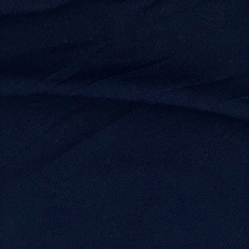 Navy | Jersey Polyester/Cotton 10 Ounce Jersey Knit Fabric - SKU 6906 #S130