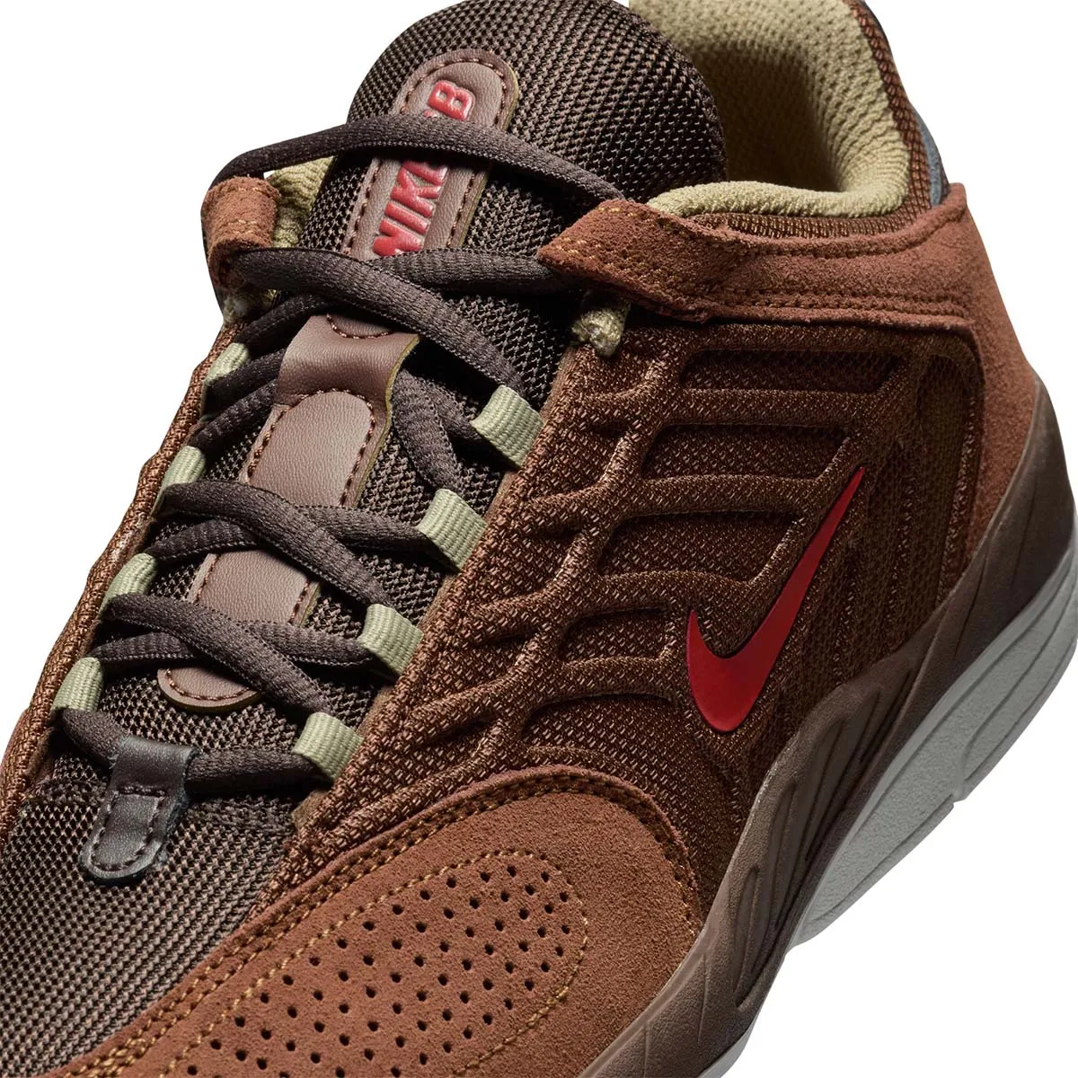 Nike SB - Vertebrae Shoes British Tan/Red